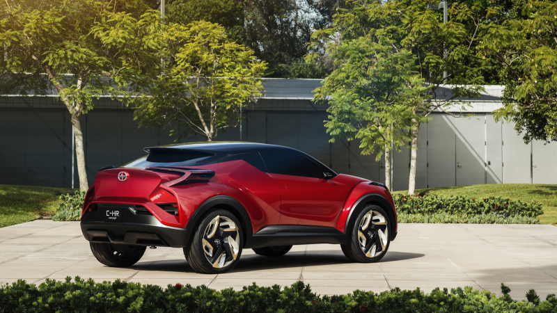 Illustration for article titled A Production Version Of The Puppy-Dog Scion C-HR Is Coming Next Year